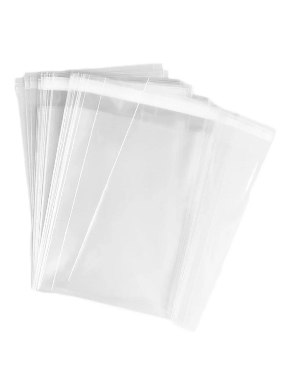 Clear Poly Resealable Packaging Bags  Professional Office Shipping Supply 10
